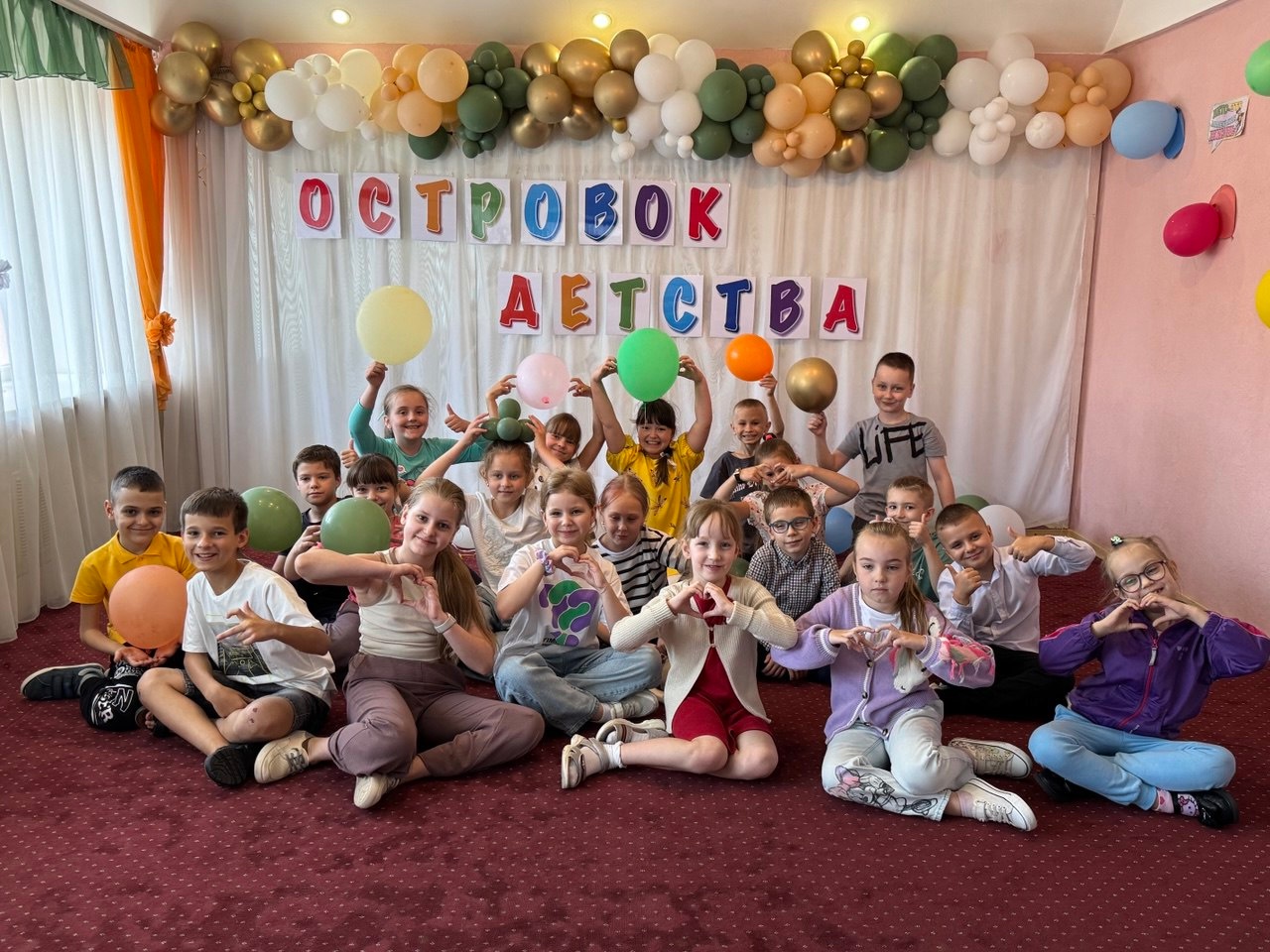 Закрытие  пришкольной площадки «Островок детства».